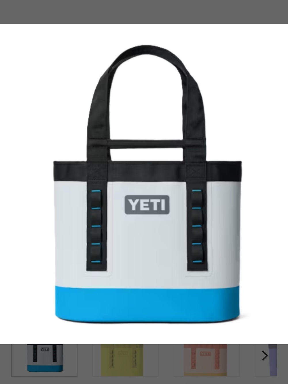 Yeti Camino 35 Fog Gray Tahoe Blue